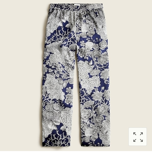 J. Crew Ratti Seashell Print